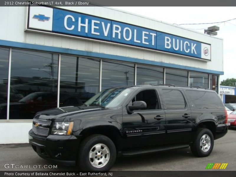 Black / Ebony 2012 Chevrolet Suburban LT 4x4