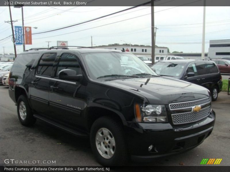 Black / Ebony 2012 Chevrolet Suburban LT 4x4
