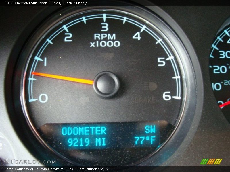 Black / Ebony 2012 Chevrolet Suburban LT 4x4