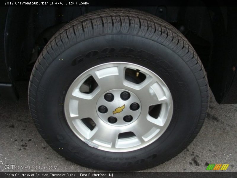 Black / Ebony 2012 Chevrolet Suburban LT 4x4