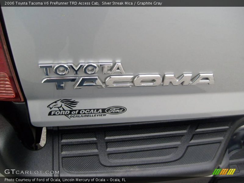 Silver Streak Mica / Graphite Gray 2006 Toyota Tacoma V6 PreRunner TRD Access Cab