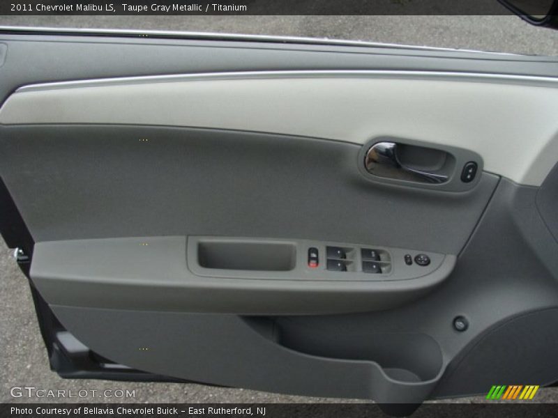 Taupe Gray Metallic / Titanium 2011 Chevrolet Malibu LS