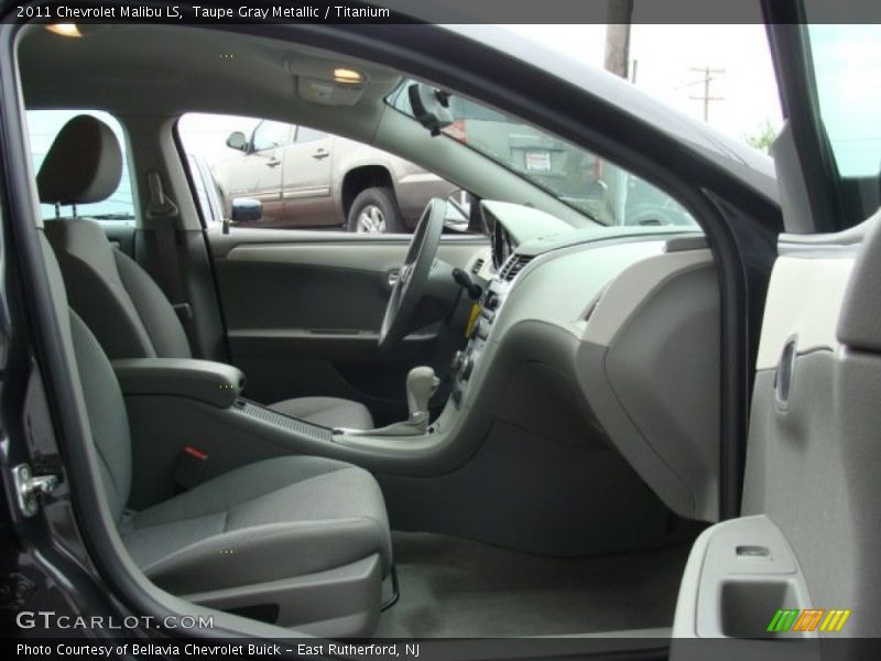 Taupe Gray Metallic / Titanium 2011 Chevrolet Malibu LS