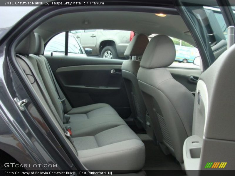 Taupe Gray Metallic / Titanium 2011 Chevrolet Malibu LS