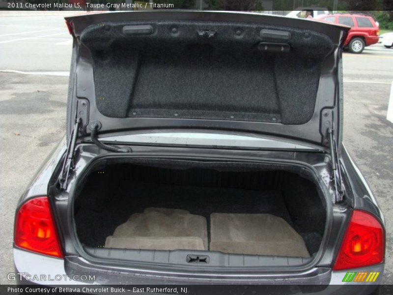 Taupe Gray Metallic / Titanium 2011 Chevrolet Malibu LS