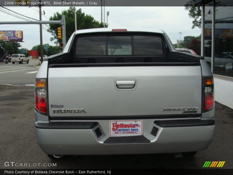 Billet Silver Metallic / Gray 2008 Honda Ridgeline RTS