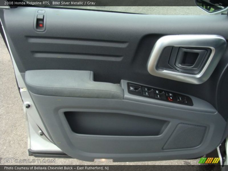 Billet Silver Metallic / Gray 2008 Honda Ridgeline RTS