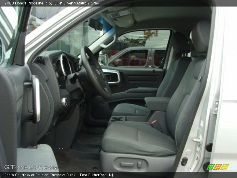 Billet Silver Metallic / Gray 2008 Honda Ridgeline RTS