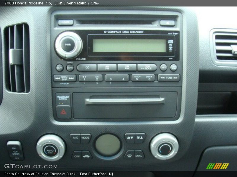 Billet Silver Metallic / Gray 2008 Honda Ridgeline RTS