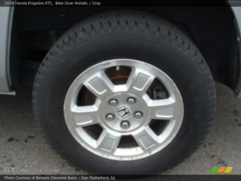 Billet Silver Metallic / Gray 2008 Honda Ridgeline RTS