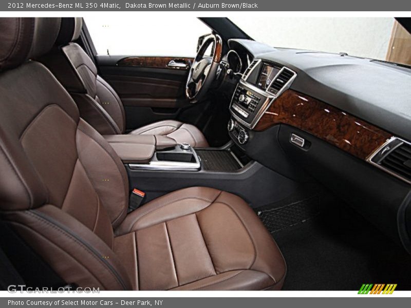  2012 ML 350 4Matic Auburn Brown/Black Interior