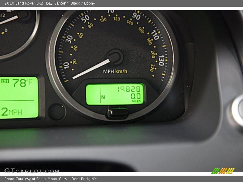 Santorini Black / Ebony 2010 Land Rover LR2 HSE