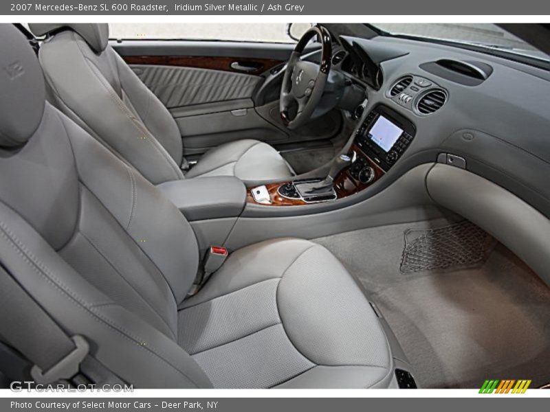  2007 SL 600 Roadster Ash Grey Interior