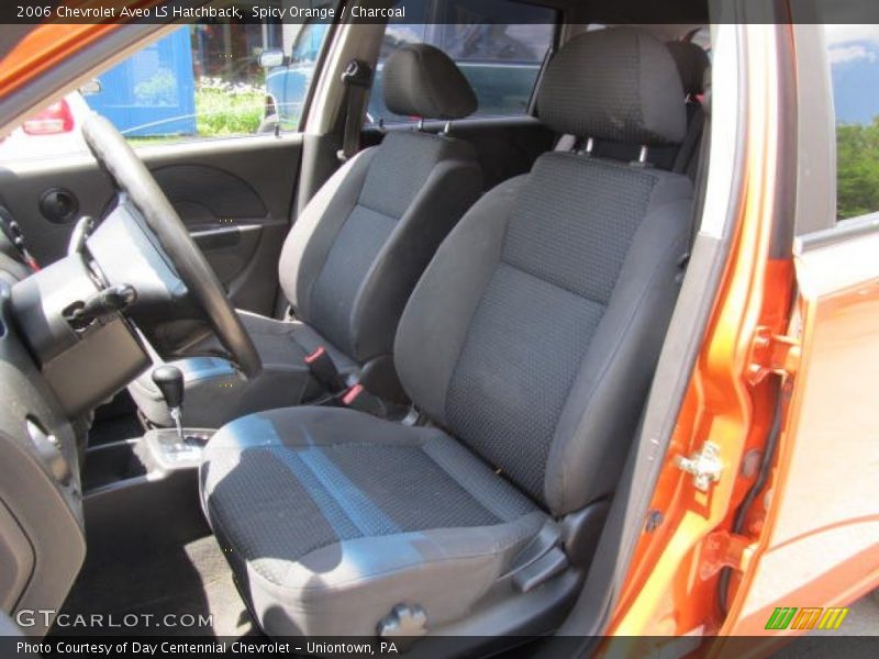 Spicy Orange / Charcoal 2006 Chevrolet Aveo LS Hatchback