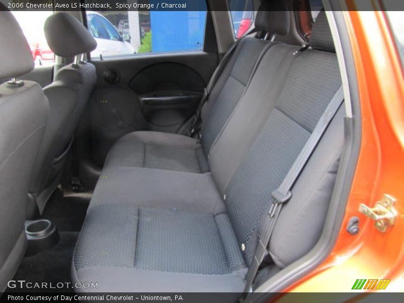 Spicy Orange / Charcoal 2006 Chevrolet Aveo LS Hatchback