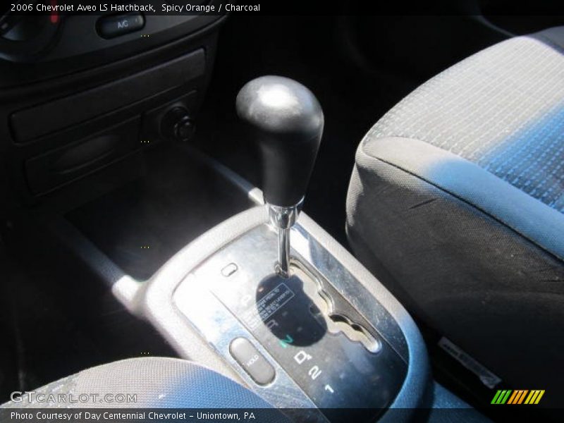 Spicy Orange / Charcoal 2006 Chevrolet Aveo LS Hatchback