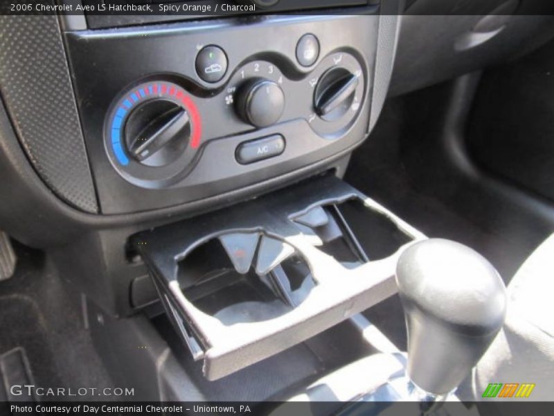 Spicy Orange / Charcoal 2006 Chevrolet Aveo LS Hatchback