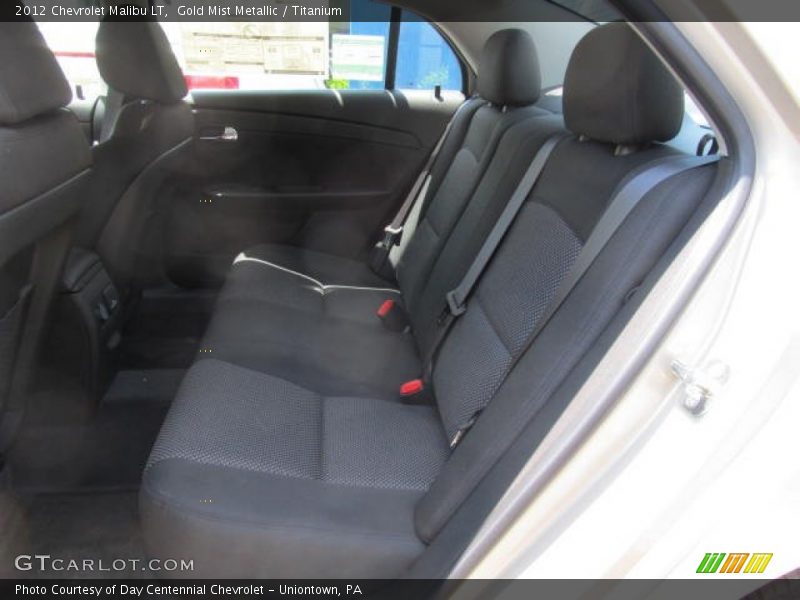 Gold Mist Metallic / Titanium 2012 Chevrolet Malibu LT