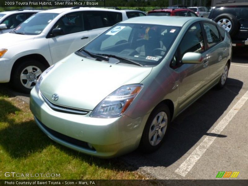 Silver Pine Mica / Bisque 2009 Toyota Prius Hybrid