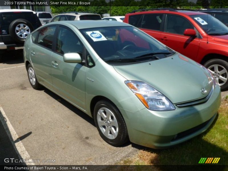 Silver Pine Mica / Bisque 2009 Toyota Prius Hybrid