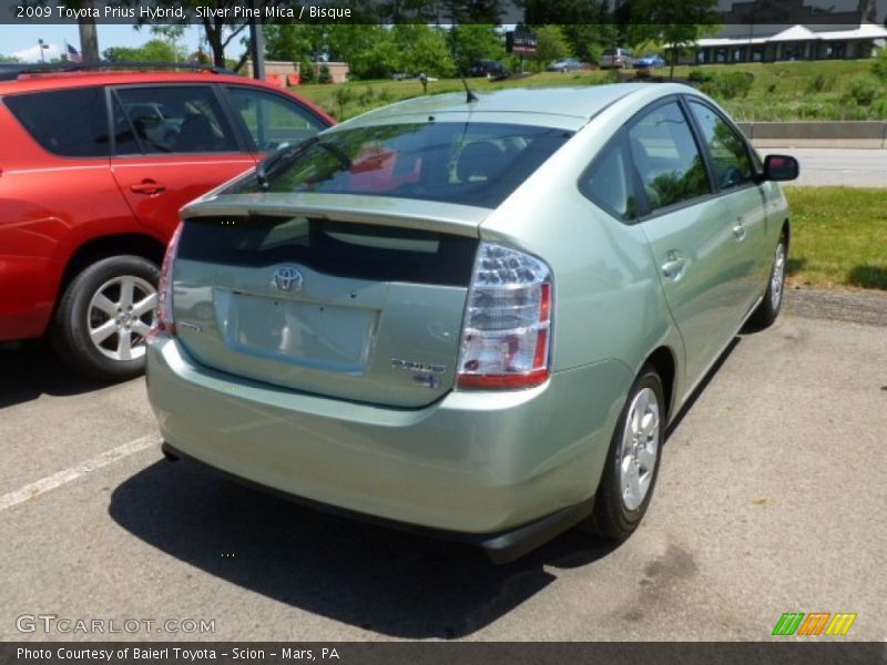 Silver Pine Mica / Bisque 2009 Toyota Prius Hybrid