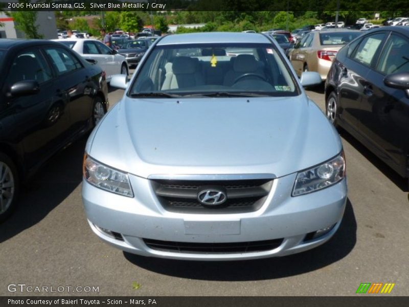 Silver Blue Metallic / Gray 2006 Hyundai Sonata GLS