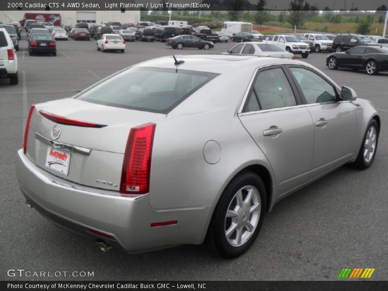 Light Platinum / Light Titanium/Ebony 2008 Cadillac CTS 4 AWD Sedan