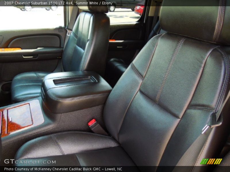 Summit White / Ebony 2007 Chevrolet Suburban 1500 LTZ 4x4
