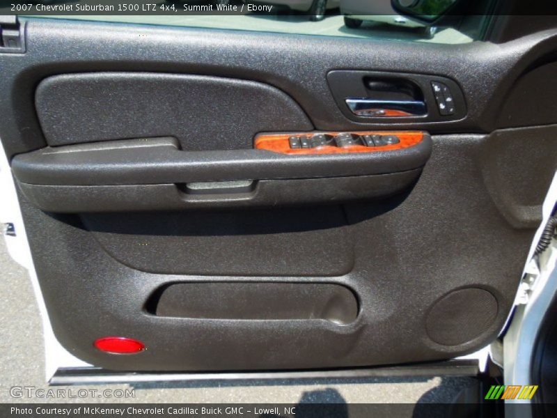 Summit White / Ebony 2007 Chevrolet Suburban 1500 LTZ 4x4