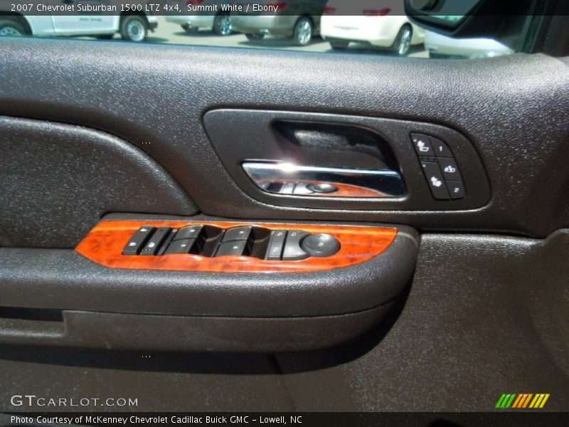 Summit White / Ebony 2007 Chevrolet Suburban 1500 LTZ 4x4