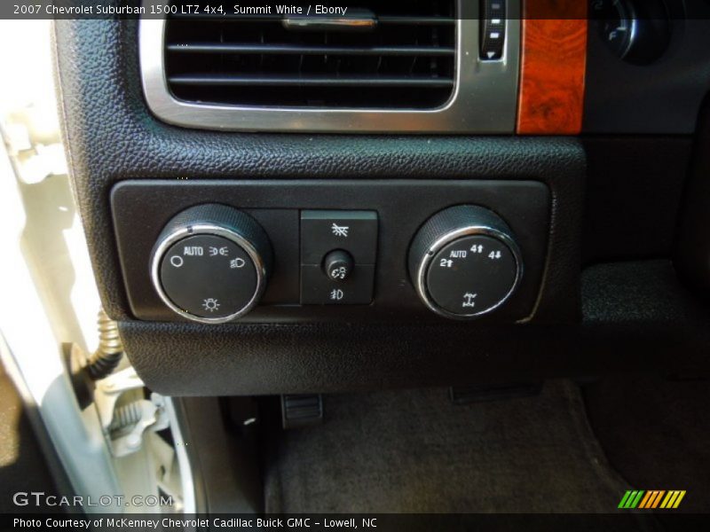 Summit White / Ebony 2007 Chevrolet Suburban 1500 LTZ 4x4
