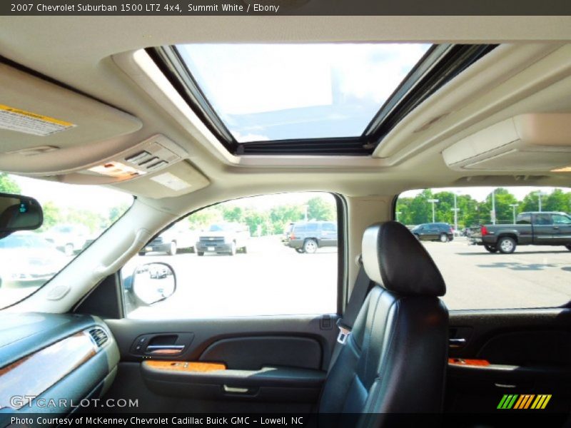 Summit White / Ebony 2007 Chevrolet Suburban 1500 LTZ 4x4