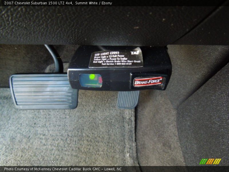 Summit White / Ebony 2007 Chevrolet Suburban 1500 LTZ 4x4