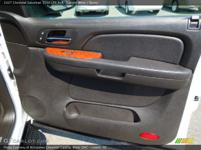 Summit White / Ebony 2007 Chevrolet Suburban 1500 LTZ 4x4