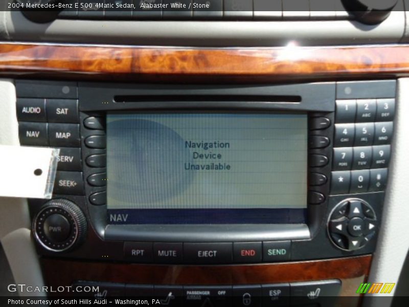 Alabaster White / Stone 2004 Mercedes-Benz E 500 4Matic Sedan