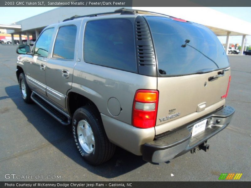 Sandalwood Metallic / Pewter/Dark Pewter 2003 GMC Yukon SLT