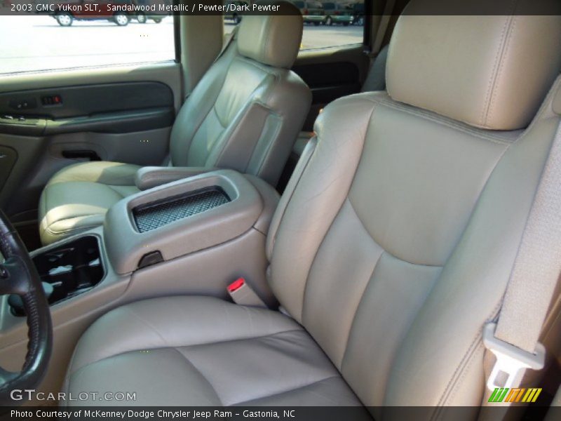Sandalwood Metallic / Pewter/Dark Pewter 2003 GMC Yukon SLT