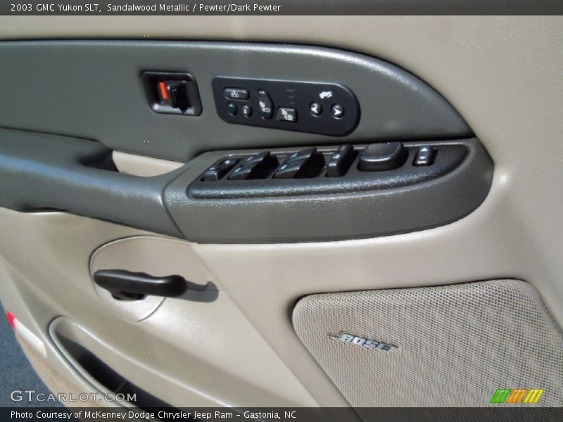 Sandalwood Metallic / Pewter/Dark Pewter 2003 GMC Yukon SLT