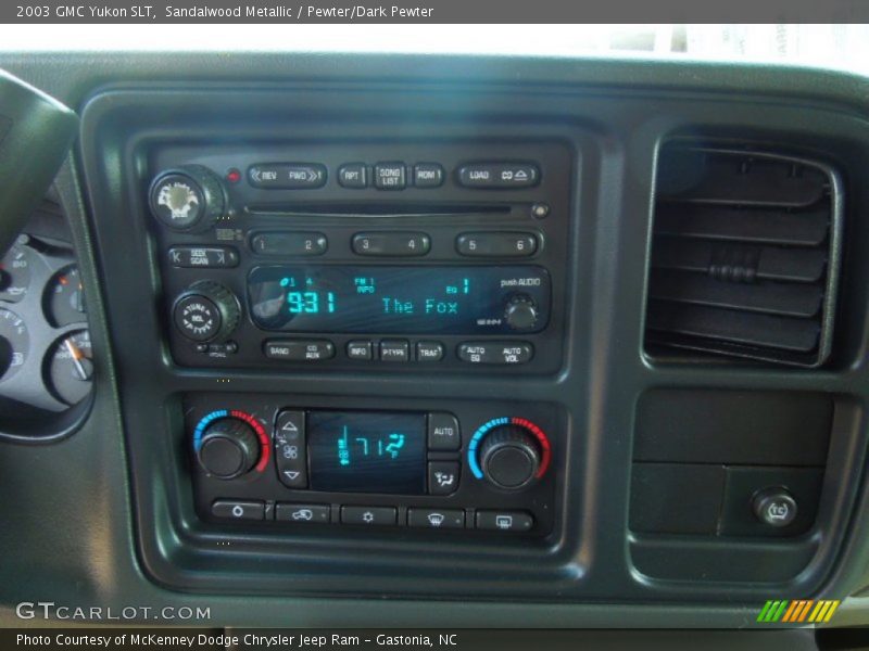 Sandalwood Metallic / Pewter/Dark Pewter 2003 GMC Yukon SLT
