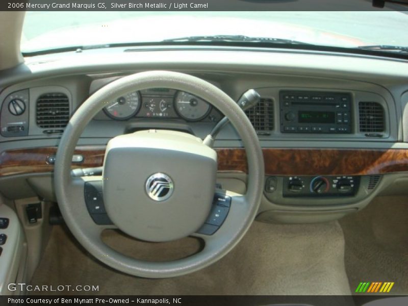Silver Birch Metallic / Light Camel 2006 Mercury Grand Marquis GS