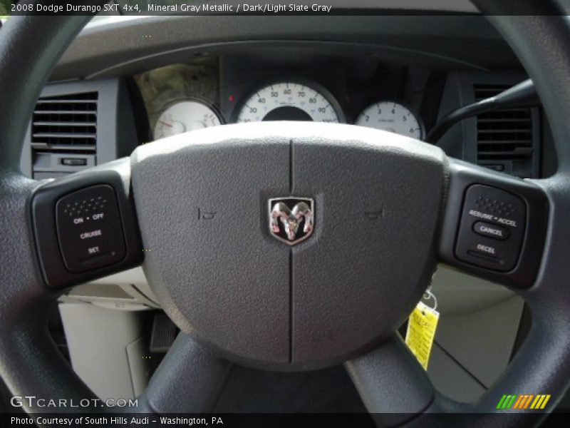 Mineral Gray Metallic / Dark/Light Slate Gray 2008 Dodge Durango SXT 4x4