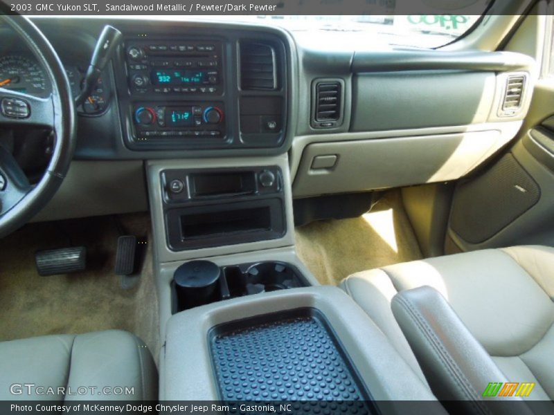 Sandalwood Metallic / Pewter/Dark Pewter 2003 GMC Yukon SLT
