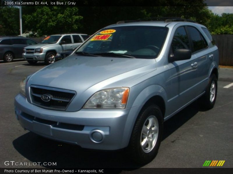 Ice Blue / Gray 2006 Kia Sorento EX 4x4