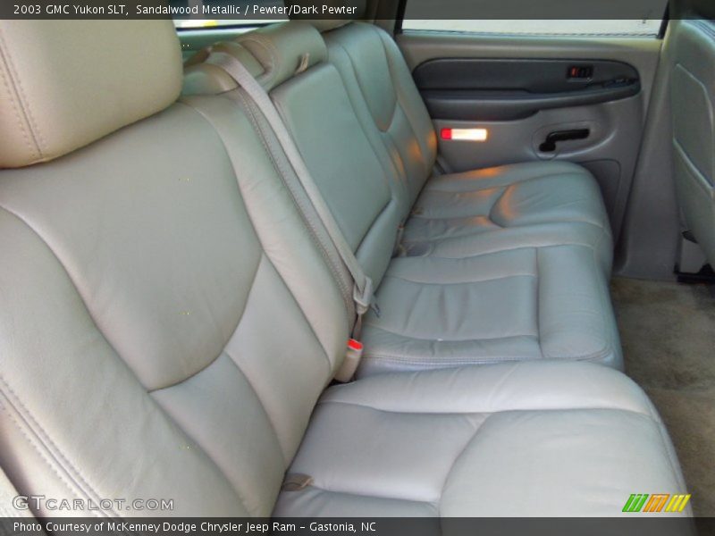  2003 Yukon SLT Pewter/Dark Pewter Interior