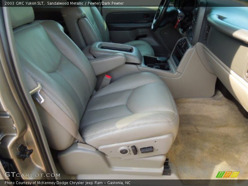  2003 Yukon SLT Pewter/Dark Pewter Interior