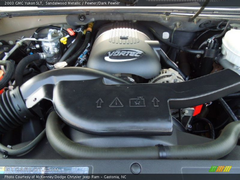  2003 Yukon SLT Engine - 5.3 Liter OHV 16V Vortec V8
