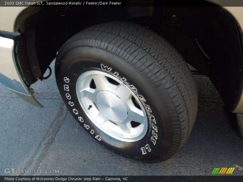 Sandalwood Metallic / Pewter/Dark Pewter 2003 GMC Yukon SLT