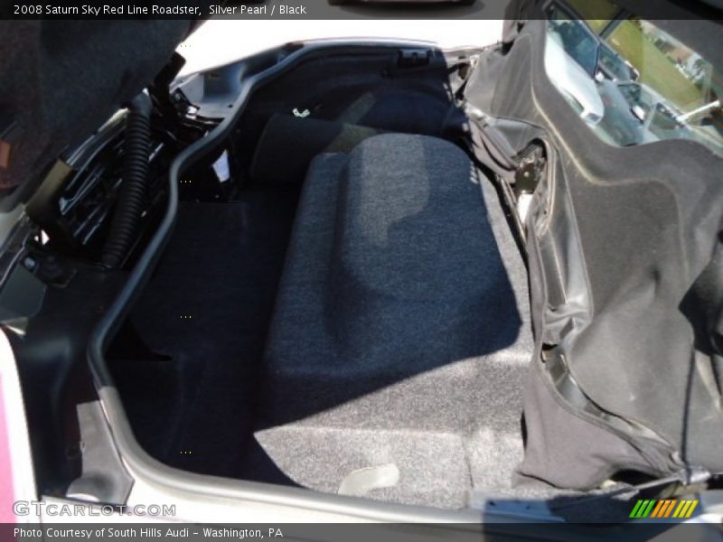  2008 Sky Red Line Roadster Trunk