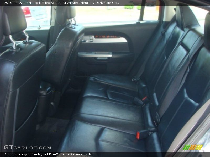 Silver Steel Metallic / Dark Slate Gray 2010 Chrysler Sebring Limited Sedan