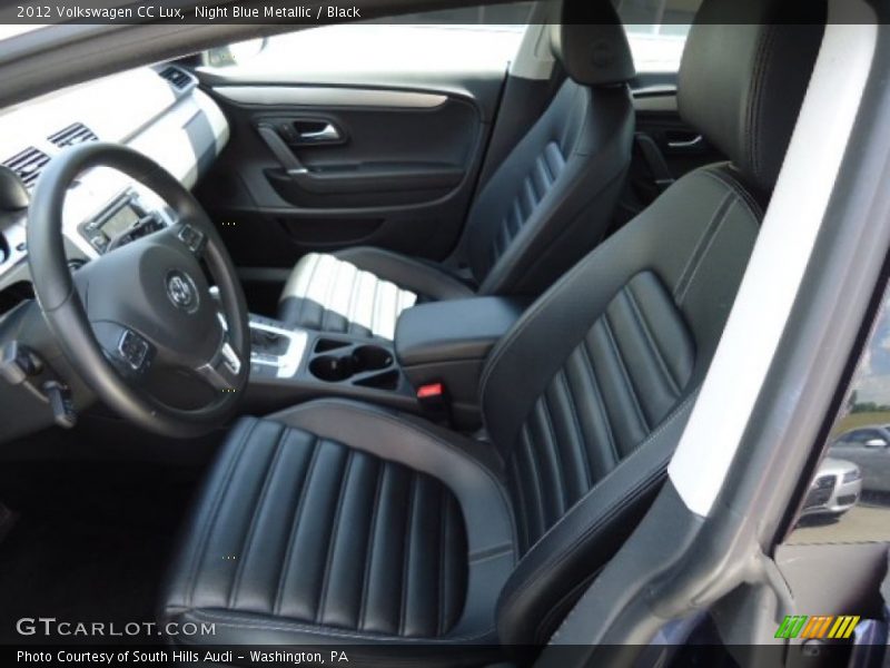  2012 CC Lux Black Interior